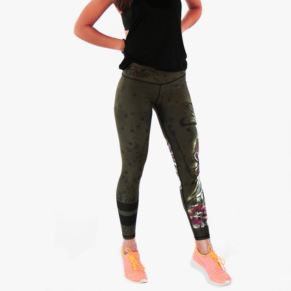 Colle compression yoga gym pant pant